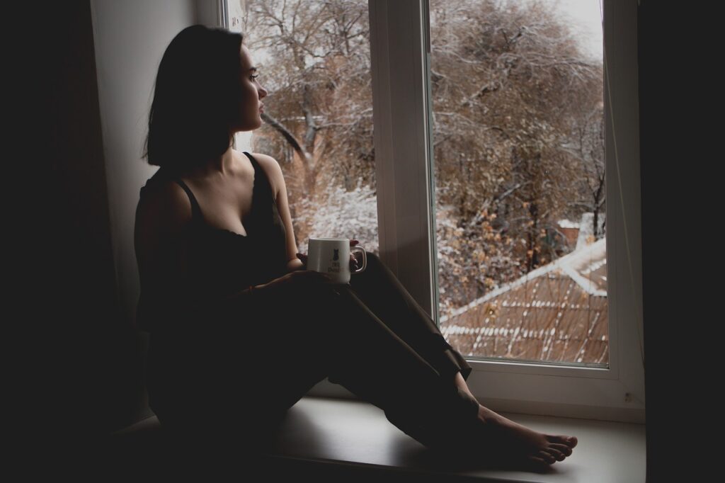 girl, window, sit, sitting, wait, waiting, by the window, looking out, cup, mug, indoors, woman, model, sad, person, sad girl, brunette, female, young woman, thinking, lady, depression, melancholy, tired, waiting, sad, sad, sad, sad, sad, thinking, thinking, depression, depression, depression, depression, tired, tired